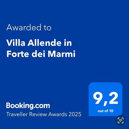 Villa Allende Forte dei Marmi Exterior foto